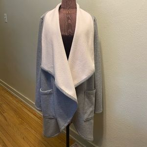Long, SUPER COMFY, Sweatshirt Open Cardigan